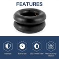 thumbnail image 5 of 2.80/2.50-4 inch Inner Tube with TR87 Bent Valve for Scooters, Lawn Mowers, Wheelbarrows, Hand Tru, 5 of 5