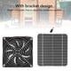 thumbnail image 3 of Kit de Ventilador de Panel Solar ANGGREK Ventilador de Escape 50W 12V Para Exteriores, 3 of 7