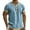 C717/Blue, variant on XIYON Men's T-Shirts Casual Wear Short Sleeve T Shirts Soft Washed Color Block Crew Neck Tops For Everyday Comfort Beach Vacation Outfits