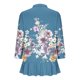 thumbnail image 3 of Cárdigan de mujer con estampado sin posicionamiento, de moda, holgado, de encaje, top de poliéster para mujer, 3 of 4