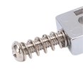 thumbnail image 2 of 7 Pcs Electric Guitar Bridge Saddle Portable Replacement Metal Bridge Roller String Saddle for Musical Instrument, 2 of 4