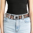 thumbnail image 5 of Buckle-Down Belt, Seatbelt Buckle Belt, Tattoo Johnny Twisted Fairies, Youth 22 to 32 Inches, 5 of 9