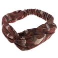 thumbnail image 1 of Diademas de Mujer Hugo con Lentejuelas Nudo cabellero Cinta Deporte Elástico rojo, 1 of 10