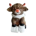 thumbnail image 4 of Figura realista de vaca de las Tierras Altas, colección de muñecas artesanales, para baño, vaca de las Tierras Altas B, 4 of 9