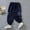 X-69Blue, variant on FAOWME Big Kids Boys Pants Casual Elastic Waist Stripe Print Ankle Tied Comfortable Fashionable Trousers For Outdoor Activities Black 18-24 Months