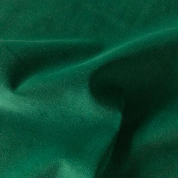 Emerald Green Velvet Luxury Upholstery Fabric 54" by the Yard - Walmart