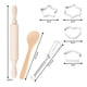 thumbnail image 4 of Partheme Novelty Toys 2 Counts Complete Kids Cooking and Baking Set - 11 Pcs Includes Apron pink, 4 of 6