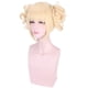 thumbnail image 2 of My Hero Academy Crossing Me by Body Cosplay Anime Wig Split Tiger Mouth Clip Milk Gold Headset, 2 of 5