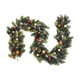 thumbnail image 2 of Xihbxyly Corona Navideña de Agujas de Pino, Accesorio Decorativo Diy, Luces Led para Ambiente Festivo, Funciona con Pilas, para Uso En Interiores y Exteriores, Decoración para Fiestas, 180 Cm de Larg, 2 of 7