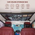 thumbnail image 2 of Red de almacenamiento para techo de coche, organizador de coche, elástico interior universal M, 2 of 5