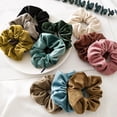 thumbnail image 4 of 11 pieza de Gomas para El Cabello para Mujer, Diadema de de Color , Cuerda Elástica para El Cabello Yuyangstore Gomas para el pelo de terciopelo para mujer, 4 of 8