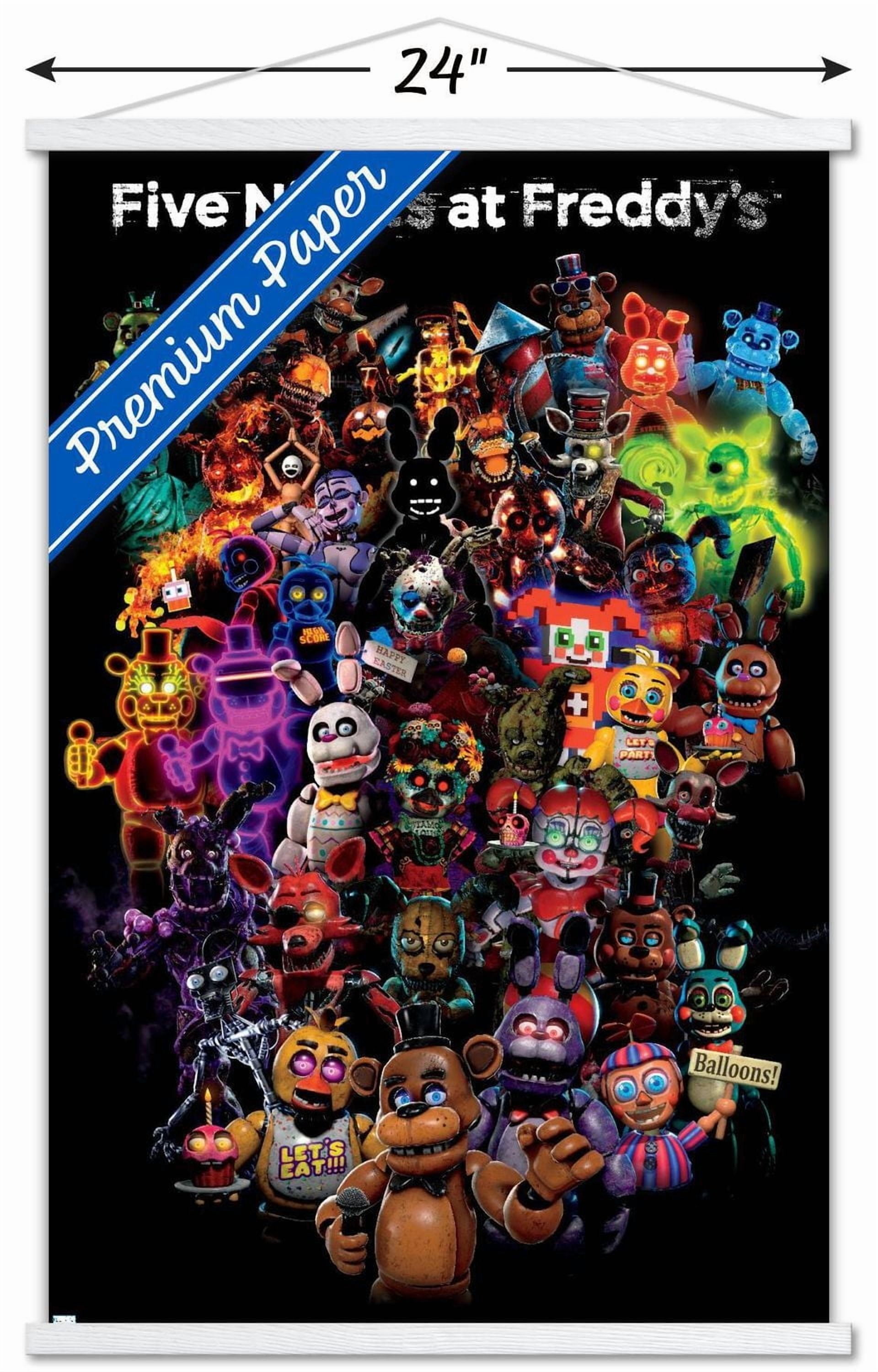 Five Nights at Freddy's: Special Delivery - Collage Wall Poster, 22.375" x 34"