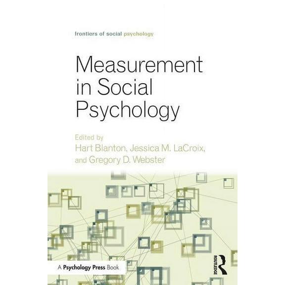 Frontiers of Social Psychology Measurement in Social Psychology, (Paperback)