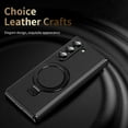 thumbnail image 6 of Allytechgroup Shockproof Case for Samsung Galaxy Z Fold 7, Magnetic Cover Support Wireless Charging Anti-Scratch Ring Bracket Stand Bumper Rugged Phone Case for Galaxy Z Fold 7, Black, 6 of 9
