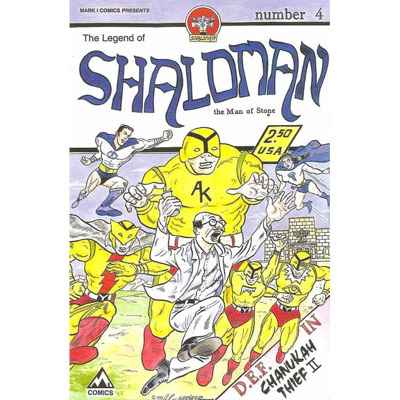 Legend of Shaloman, The #4 VF ; Mark 1 Comic Book