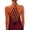 Wine, variant on sususu Work Out Tank Tops for Women Sleeveless Athletic Tank Tops Open Back Undershirt Yoga Workout Casual Athletic Breathable Tee Orange S