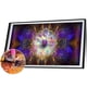 thumbnail image 2 of Hecho a mano bricolaje taladro redondo completo diamante pintura 5D Aurora Lotus Poster Kit Tmvgtek Oficina Multiescena Multifunción, 2 of 9