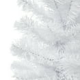 thumbnail image 3 of Northlight 2' Unlit Artificial Christmas Tree White Balsam Mini Pine, 3 of 6