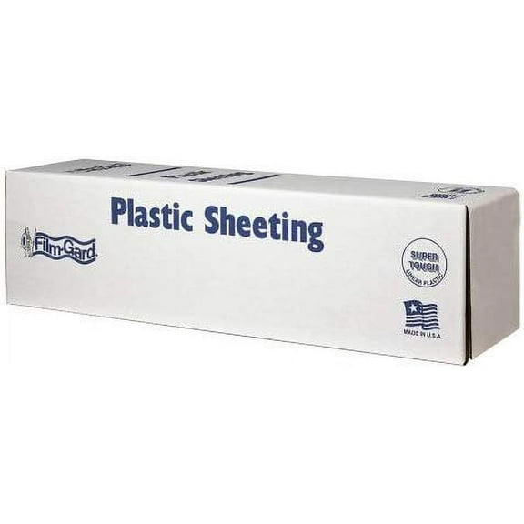 Covalence Plastics 6ML BLK 12X50 12-by-50-Foot 6-Millimeter Black Tyco Polyethylene Plastic Sheeting