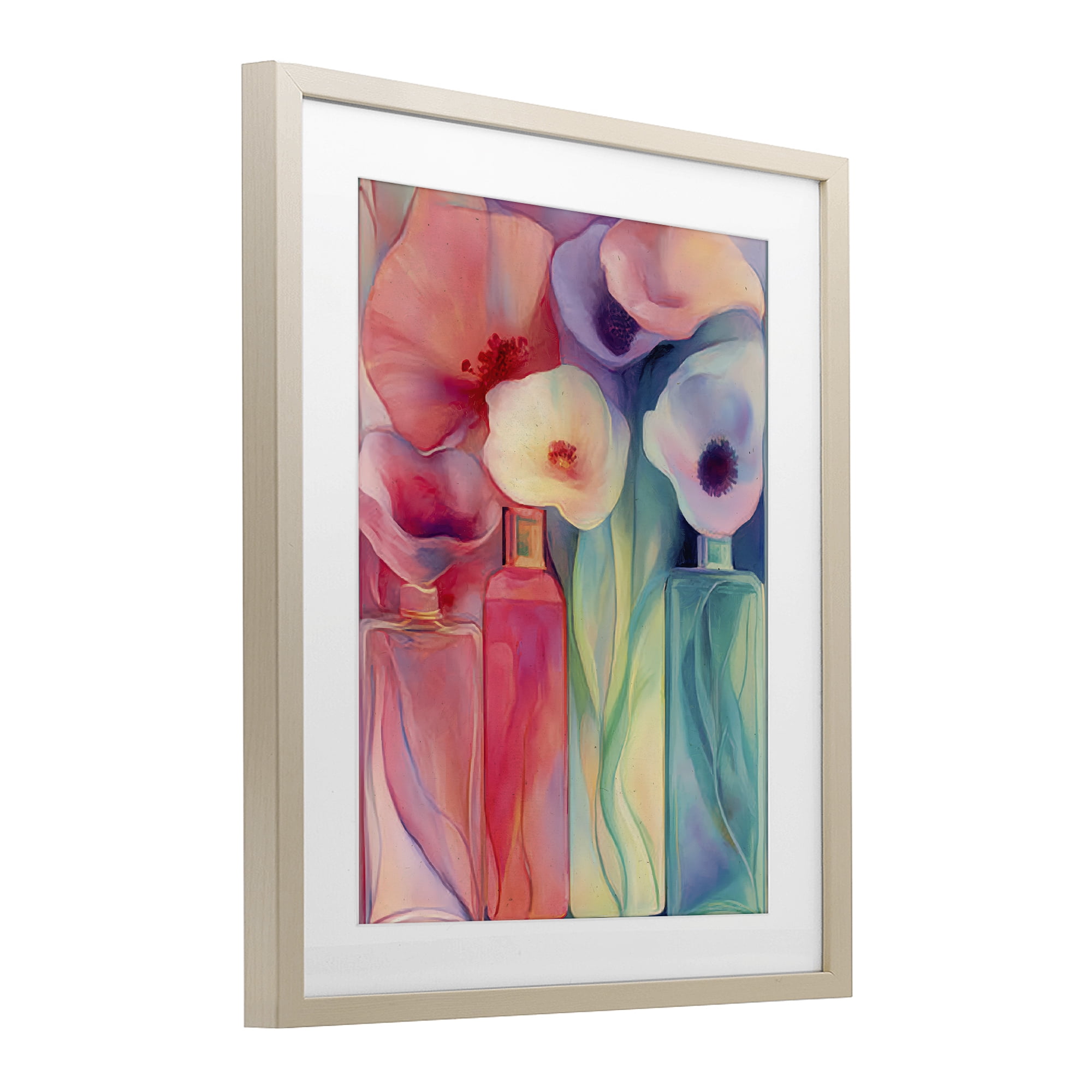 Stupell Industries Petal Logic Gradient Birch Framed Print Under Glass, design by Annabelle Hall