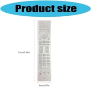 Ergonomic Televisions Remote Lightweight Design Enhancing Durability Universally Compatibility Seamless Signals Transmis
