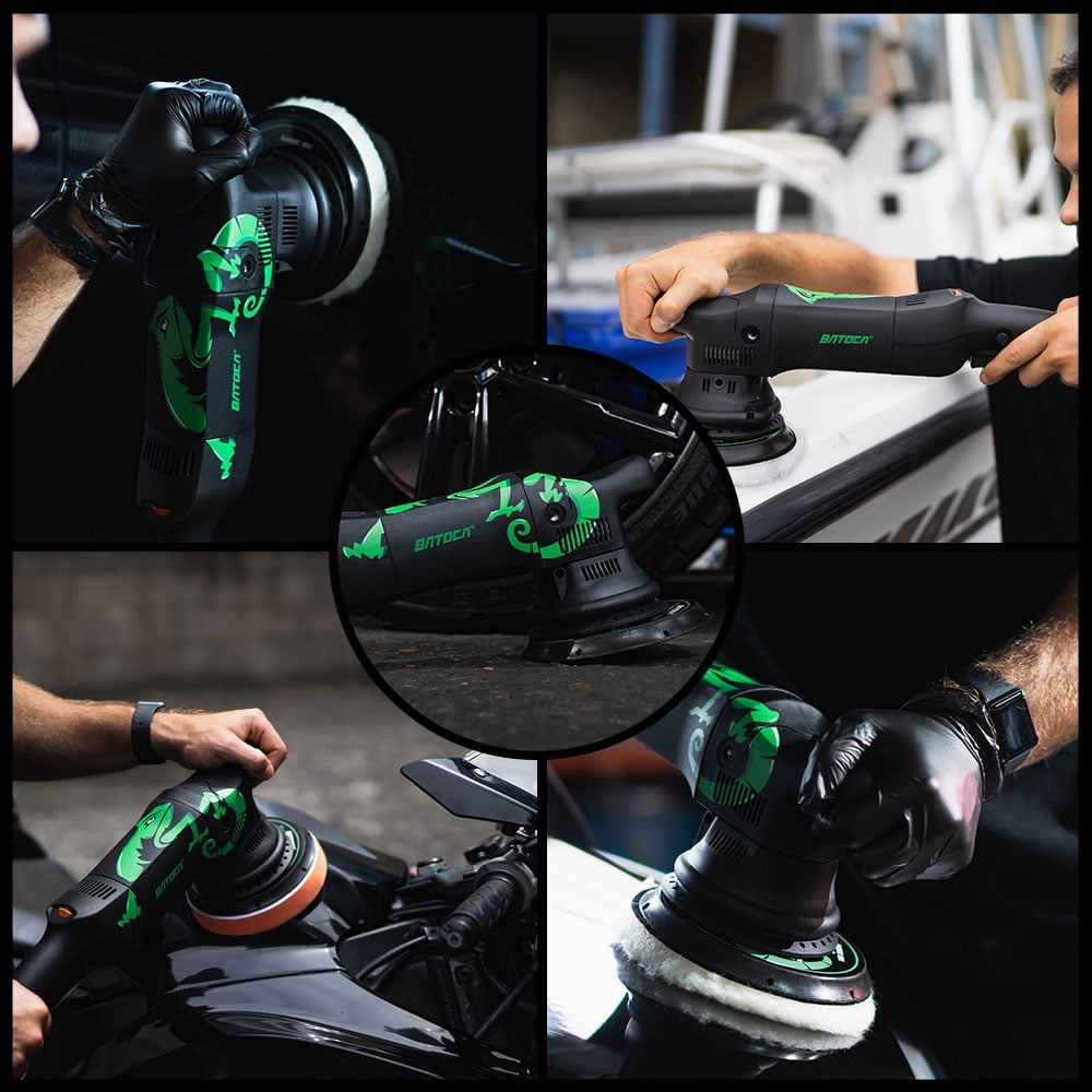 Buy BATOCA Car Buffer Polisher, 6 Inch 700W Random Orbital Dual Action ...