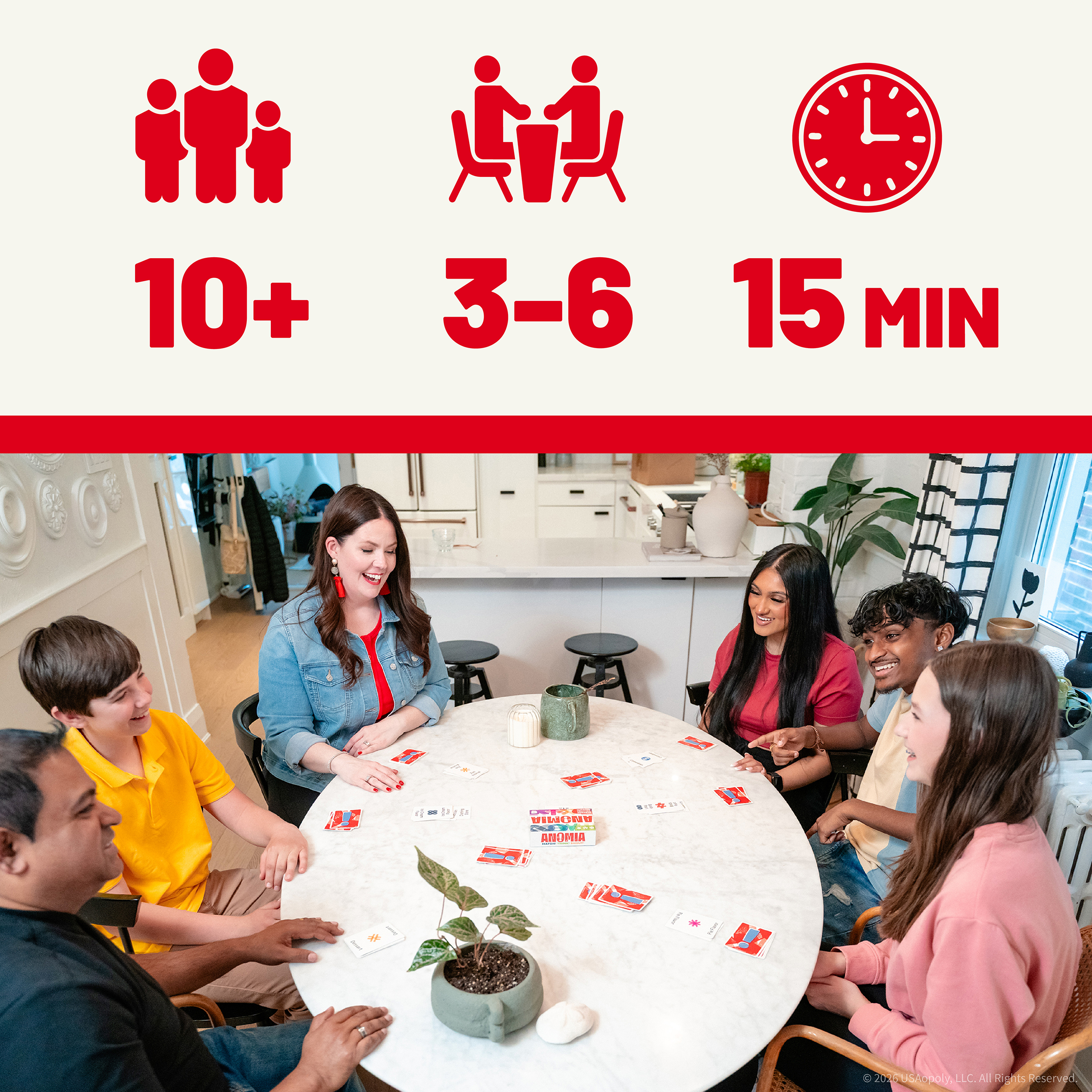 Anomia Card Party Game by USAopoly photo 8