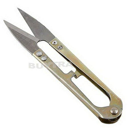 Buytra Best U Sewing Scissors Snips Beading Thread Cutter (Best Thread For Machine Applique)