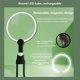 thumbnail image 2 of Neck Handheld Desktop Large Lens Magnifier with 24 LED Lights Multi-Purpose Portable HD Magnifier Elderly Reading, 2 of 5