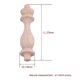 thumbnail image 2 of 20 Pcs 7.6X1.8cm Beech Unpainted Unfinished Wood Craft Spindles Baluster Restaurant Decor Repair De, 2 of 5