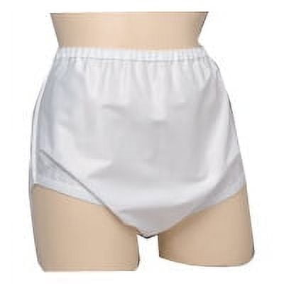 Sani-Pant Re-Usable Brief Pull-On, Medium Size, Waist Size: 30 Inches-36 Inches - 1 Ea, 3 Pack