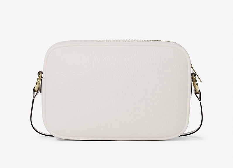 Michael Kors Women’s Jet Set Large Pebbled Leather Camera Crossbody Bag