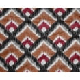 thumbnail image 4 of oneOone Polyester Lycra Fabric Argyle Style Ikat Print Sewing Fabric BTY 56 Inch Wide, 4 of 4