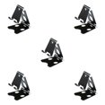 thumbnail image 3 of Electronicheart Foldable Universal Mobile Phone Holder Table Desk Stand Mount For Mobile Phone black 5Set, 3 of 6