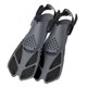 thumbnail image 1 of Aletas de natación flexibles Sunnimix 2 uds profesionales de tacón abierto Talla M Negro, 1 of 5