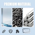 thumbnail image 3 of 2-Pack Car License Plate Frames & License Plate Protector,Unbreakable Car Plates Frame Protector Kit with Screws Caps,Essential Cars Licence Plates Frame Holder Protectors, 3 of 5
