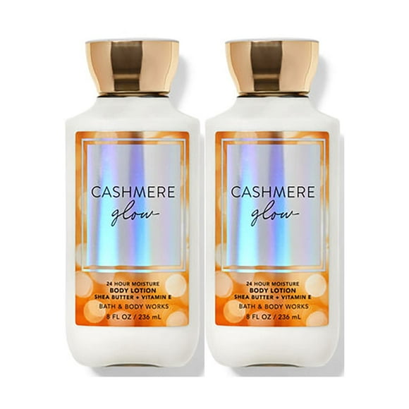 Set de loción Bath & Body Works Cashmere Glow, 240 ml, paquete de 2