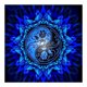 thumbnail image 1 of Kit de pintura al óleo sin marco de Mandala azul DIY por números, cuadro pintado a mano, decoración Hugtrwg Para estrenar, 1 of 9