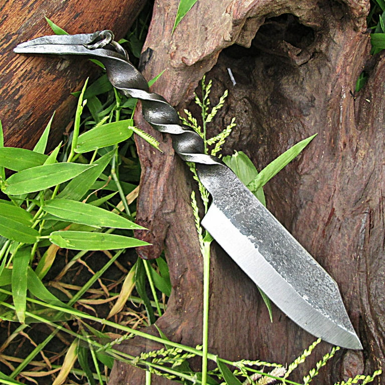 Longhorn Railroad Spike Fixed Blade Knife