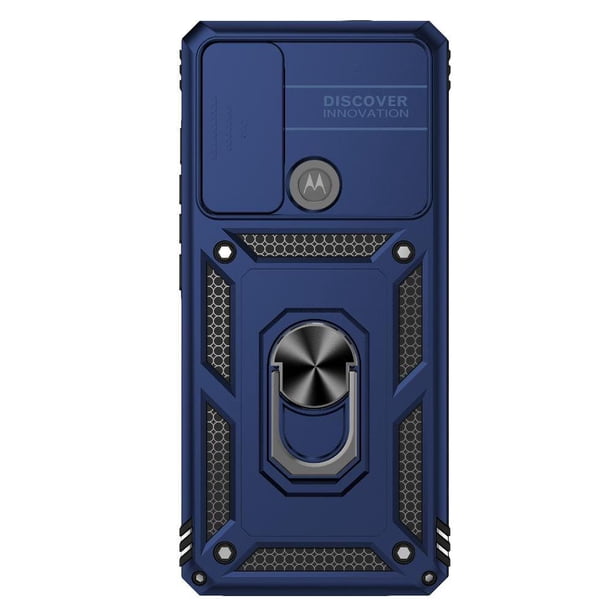 Estuche GANGXUN para Motorola Moto G60s, soporte giratorio 360°, estilo mecánico y magnético