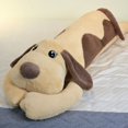 thumbnail image 1 of Perro de peluche de 110/130cm con orejas largas, Animal relleno, almohada suave de dibujos animados, regalo encantador para niños y bebés, buena calidad zhangmengya LED, 1 of 2