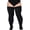 Classic Black, variant on Plus Size Womens Thigh High Socks for Thick Thighs- Extra Long Thick Over the Knee Stockings- Leg Warmers Socks