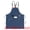 Blue, variant on Unique Bargains Adjustable Long Waist Cooking Apron with Pockets 29.4x26.8in Black