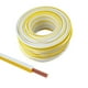 thumbnail image 1 of Cable Electrico THW Calibre 10 Alucobre Rollo 100M Antiflama Blanco Keer 4077, 1 of 4