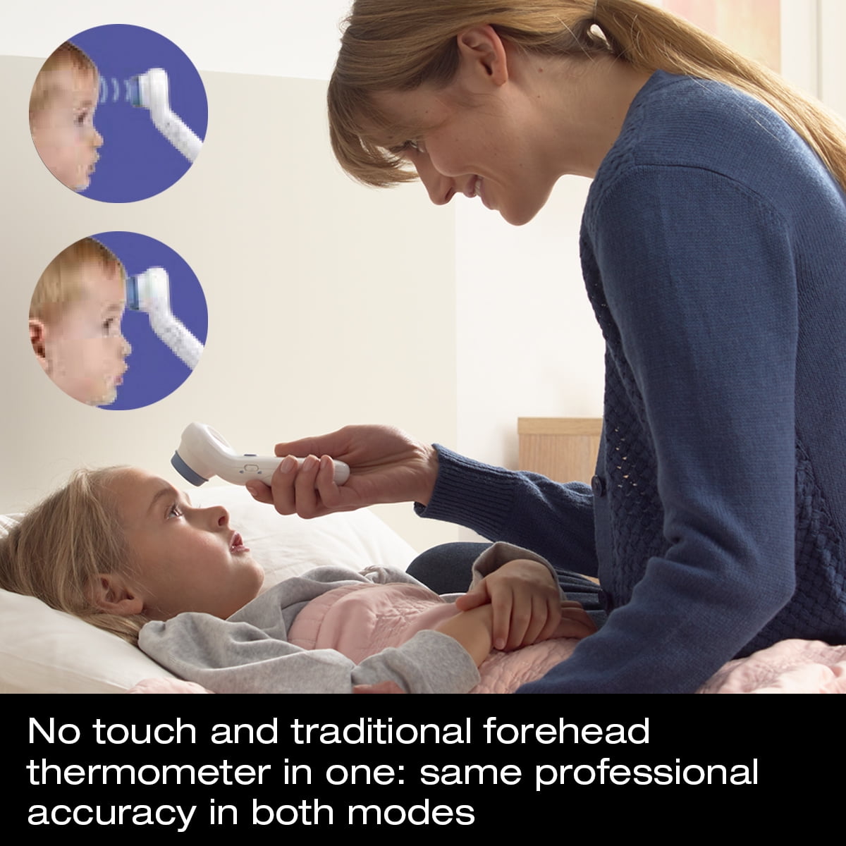 Braun No Touch Forehead Digital Thermometer, FSA & HSA Eligible, White