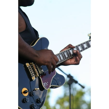 Blues Guitar Arrangements - LAMINATED POSTER Guitar Concert Music Blues Playing Performance Poster Print 11 x 17