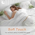 thumbnail image 4 of 3 Piece Marble Sage Green Duvet Cover Set Queen Size,Microfiber Comforter/Quilt Cover with Corner Ties and 2 Pillowcases,Gold White Modern Gradient Ocean Wavy All Season Bedding with Zipper Closure, 4 of 8
