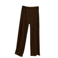 thumbnail image 2 of Vetsdori Plus Size Pajamas Pants for Women Casual Soft Sleepwear PJS, Solid Color Holiday Womens Sleep Pants Elastic Waist, 2 of 5
