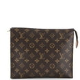 thumbnail image 1 of Pre-Owned Toiletry Pouch Monogram Canvas 26 By Rebag, 1 of 8