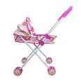 thumbnail image 2 of Carriola para Muñeca Accesorio The Baby Shop 56101800 estampado animales y flores Blanco -, 2 of 4